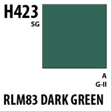 Mr Hobby Aqueous Hobby Colour H423 RLM83 Dark Green